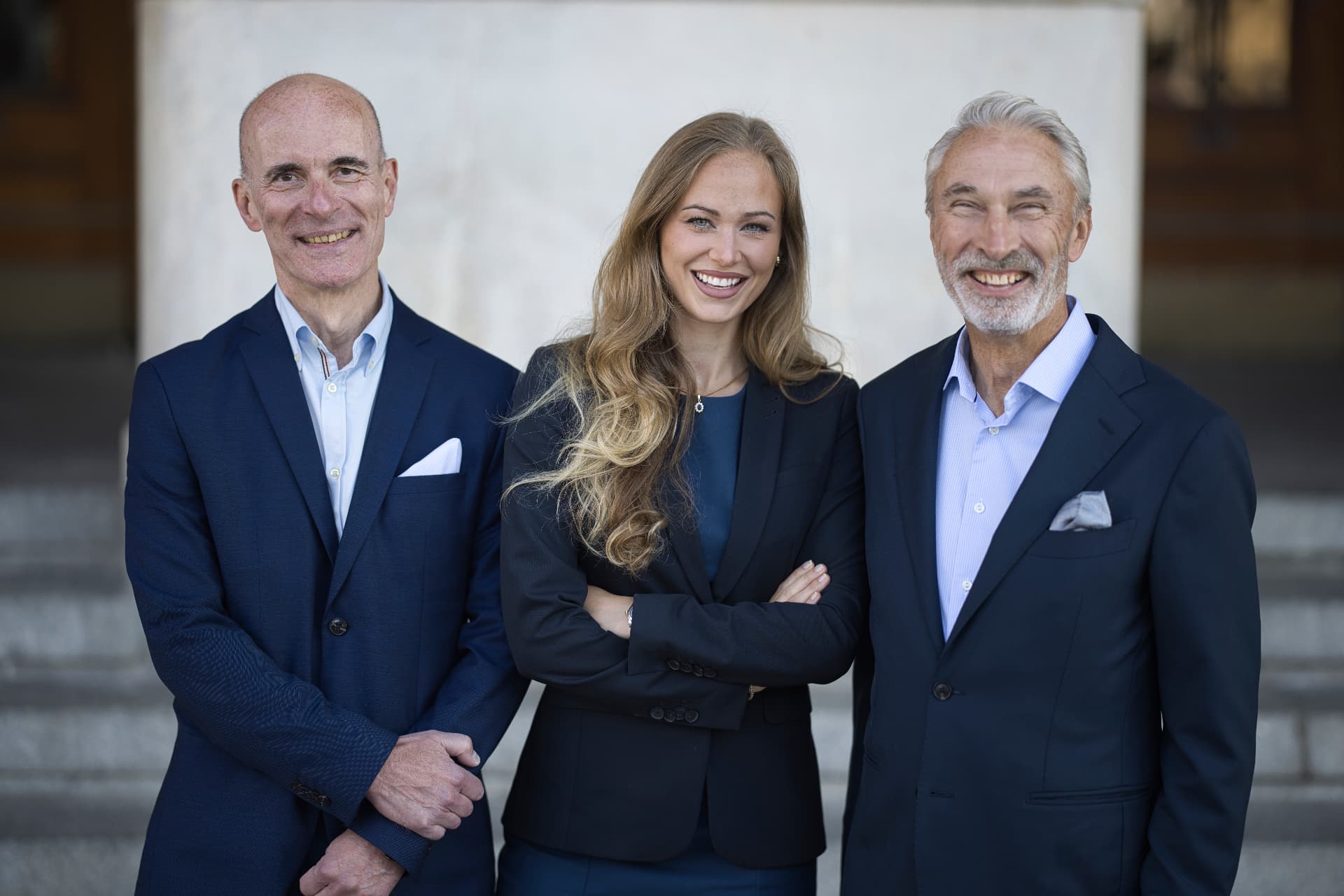 Velldor Capital founders Ivo Panozzo, Mimmi Wehtje and Patrik Castman Langlet